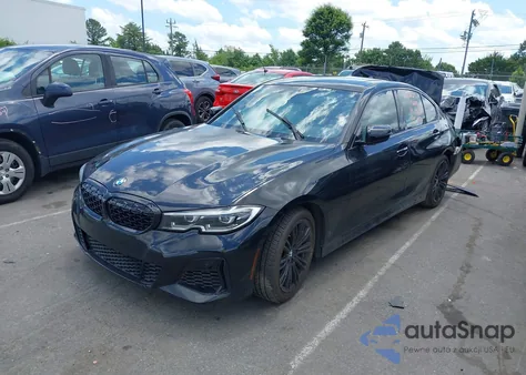 2020 BMW 3 Series M340I z USA, uszkodzony, nr VIN WBA5U7C06LFH27191